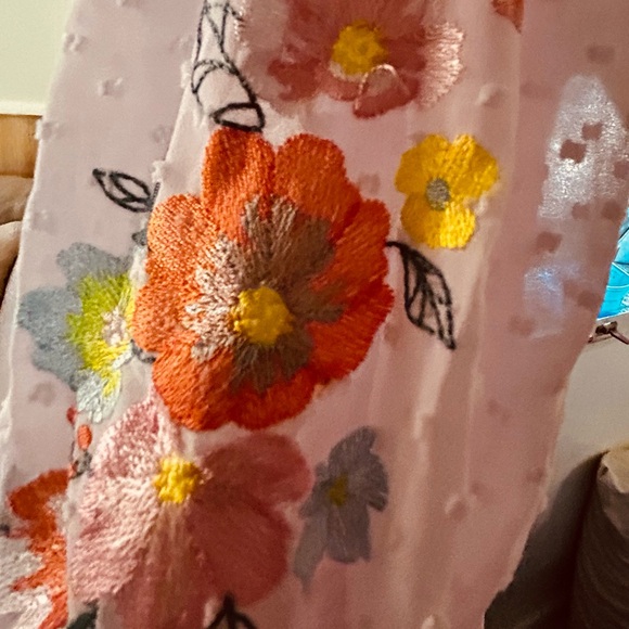 Embroidered maxi dress - Picture 2 of 6